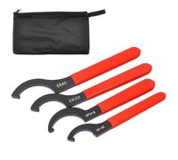 LIMEOW 1 Juego de 4 Tallas 38-42,Apu16,Er32,Er40 Llave Ajustable Llave Fontanero Llaves Combinadas Llaves Fijas Juego Llaves Fijas Llave Apretar Grifo Llave Inglesa Ideal para el Mantenimiento Diario