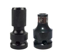 Limeow 2 Piezas Adaptador de Puntas de Destornillador 1/4 1/2 Juego de Puntas para Atornillador Mandril para Taladro Bricolaje Herramientas Todos Acero de Alto Carbono, Potente, Fácil de Instalar