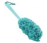 Limeow Cepillo Espalda Masaje con el Plastico Loofah Esponja de Malla de baño Suave Cepillo Limpiar Espalda y Euerpo Limpiar Espalda Cuerpo Cepillo para mujeres Los hombres exfolian (verde)