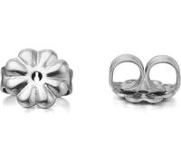 Limerencia Cierres de Pendientes G23 de Titanio puro, F136, Hipoalergénicos para Orejas Sensibles, Cierre Seguro para Pendientes de Botón, 4 Piezas