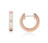 Limerencia F136 Pendientes Aro de Titanio Grado Implante, Pendientes Hipoalergénicos Mujer, Sin Níquel, G23, con 5A Circonita Cúbica, Pendientes de Aro de 8 mm,Diámetro 10mm, Espesor 3 mm.