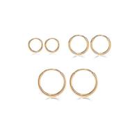 Limerencia Pendientes Aro Titanio Set, Pendientes Mujer Hipoalergénico delgados Cartílago Pendientes aro Pequeño para Hombre, Mujer y Niña