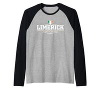 Limerick Ireland Camiseta Manga Raglan