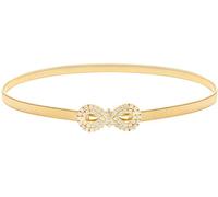 LIMHOO Cinturón de cintura de metal delgado para mujer, cinturón elástico de cadena para vestido, Hy19416-oro, Suit for Waist Size 36"-44"