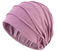 LIMHOO Gorro de quimioterapia suave para mujer, turbante con respiración holgado para pacientes con cáncer, pérdida de cabello, quimioterapia