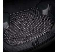 LIMINFACAI Coche Cuero Alfombrillas Maletero para Audi A3 Sedan (8Y) 2020-2024, Tronco Bandeja Protectora A Medida Forro Alfombra Impermeable Accesorios,A/Black-Beige