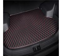 LIMINFACAI Coche Cuero Alfombrillas Maletero para Dodge Caliber SRT4 (2007-2009), Tronco Bandeja Protectora A Medida Forro Alfombra Impermeable Accesorios,A/Black-Red