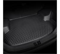 LIMINFACAI Coche Cuero Alfombrillas Maletero para Seat Arona 2017-2024+, Tronco Bandeja Protectora A Medida Forro Alfombra Impermeable Accesorios,A/Black