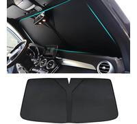 Coche Lunas Delanteras Parasoles para BMW X3 xDrive20d (2017-2021),Parasol Plegable y Portátil Protección UV Bajar Dentro Temperatura