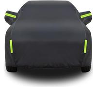 LIMINFACAI Funda Coche Exterior para Benz A 250 e 2022 2023 2024-,Todas Estaciones Protector Solar Prueba Polvo Prueba Impermeable Protección Completa,A/Black-Green