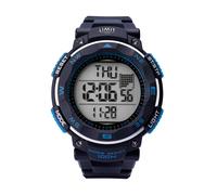 Limit Active 50mm reloj digital azul redondo para hombre con correa azul