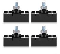 Limit Switch - Imanes para puerta corredera automática, repuesto de nailon y fibra de vidrio, resistente a la intemperie, con soporte de montaje y llave (4 unidades)