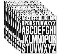LIMITADA Letras Autoadhesivas Blancas, 10 Hojas Pegatina Letras Blancas de Alfabeto Letras de Vnilo Adhesivas Pequeñas y Grandes Calcomanías Letras Impermeables para Buzones Cartel Ventana Manualidad