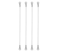 Limitador de bisagra de armario para puerta de armario, bisagra invisible, clips | 304 de acero inoxidable 304 para puerta de armario, cable de retención flexible tornillos para limitar