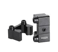 Limitador de bloque fijo de carrera HG15 HG20 HGH/HGW15 20 25, guía de bloqueo lateral, bloque regular CNC, 1 unidad(HG25 B)