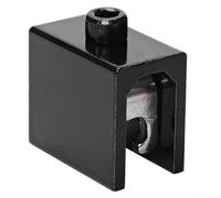 Limitador de bloqueo de riel de ventana compatible con tipo para puertas correderas 90 y 828 hecho de aleación de aluminio para un bloqueo seguro y posicionamiento estable de ventanas (828)