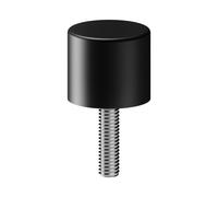 Limitador de temperatura KEUCO para mezclador termostático empotrado de ducha con conexión de manguera, 59554371000, Color: Negro Mate