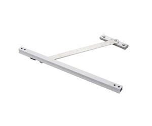 Limitador de ventana abatible Limitador de ranura for tarjeta de puerta y ventana de madera Apertura plana oculta Soporte interior deslizante Abrazadera de viento