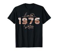 Limited 1976 Edition Modern Retro Aesthetic Birthday Camiseta