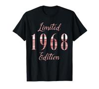 Limited Edition 1968 Vintage Classic Aesthetic Birthday Camiseta