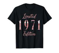 Limited Edition 1971 Vintage Classic Aesthetic Birthday Camiseta