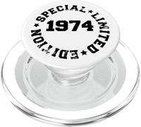 Limited Edition 1974 Año de Nacimiento 52.º cumpleaños PopSockets PopGrip para MagSafe