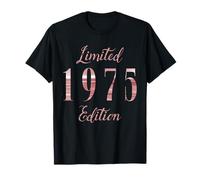 Limited Edition 1975 Vintage Classic Aesthetic Birthday Camiseta