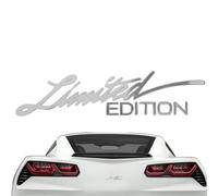 Limited Edition Car Sticker - Car Body Sticker, Limited Edition Metal Decal | Auto Rear Side Decal, Trunk Sport Badge Sticker, Car Emblem Metal Decal For Skateboards Motorcycles Refrigerators