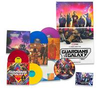 Limited Edition Guardians Of The Galaxy Vinyl Collection: Vol.1 (RED & YELLOW) Vol.2 (PICTURE DISK) Vol.3 (BLUE & PURPLE) + Including Bonus Art Card