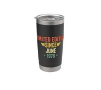 Limited Edition Since June 1978 Vaso térmico de acero inoxidable de doble pared