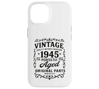 Limited Edition Vintage 1945 A Legend Was Born Perfectly Age Carcasa para iPhone 14