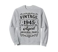 Limited Edition Vintage 1945 A Legend Was Born Perfectly Age Sudadera