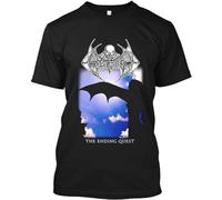 Limited New Gorement The Ending Quest Sweden Death Metal Band Logo Unisex 100% Cotton Short-Sleeve T-Shirts Black XXXL