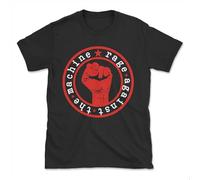 Limited Rage Against Funny The Machine Gift tee T-Shirt Black