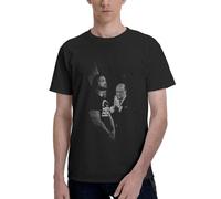 limitemm Roman and Reigns - Camiseta de manga corta para hombre y mujer, de algodón, cuello redondo, color negro, Negro, M