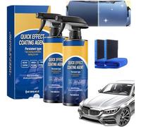 Limlex Car Coating Spray, 3 in 1 Multi-functional Quick Effect Coating Agent for cars, Advanced Car Quick-Acting CoatingAgent Spray, Car & Repair & Polishing & Protection (2 Pcs)