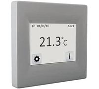 Limmer 4200152 Termostato/Digitalth Ermostat Fenix Tft Para Rasante De Montaje, Para Habitación De Y/O Suelo Control, Modo De Protección Contra Heladas Y Vacaciones, 10 50 °C, 230 V, 16 A