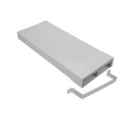 Limodor Canal ancho dB con manguito 215x50 Longitud: 500 mm, con soporte de montaje - Número de artículo: 98281