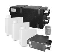 Limodor sistema de purificación de aire 180 Set 2 Vmax: 3 x 60 m3/h - Werksartikel-Nr: 62092