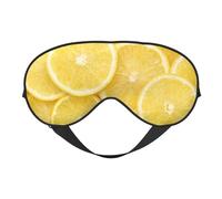 Limón Amarillo Estampado, Cubreojos completos Antifaz bloqueador de luz Antifaz para dormir Antifaz suave con los ojos vendados Noche