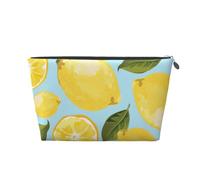 Limón Amarillo Las Artes, Bolsa de artículos de tocador Bolsa de Maquillaje Bolsa de cosméticos Bolsa de artículos de tocador de Viaje portátil
