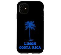 Limón Costa Rica con Gráfico de Palmera Carcasa para iPhone 11