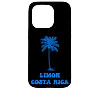 Limón Costa Rica con Gráfico de Palmera Carcasa para iPhone 15 Pro