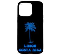 Limón Costa Rica con Gráfico de Palmera Carcasa para iPhone 15 Pro MAX