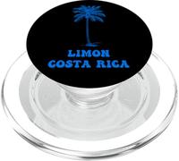 Limón Costa Rica con Gráfico de Palmera PopSockets PopGrip para MagSafe