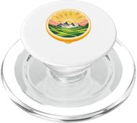 Limón Montaña Paisaje Naturaleza Colinas Amanecer Aventura PopSockets PopGrip para MagSafe