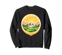 Limón Montaña Paisaje Naturaleza Colinas Amanecer Aventura Sudadera
