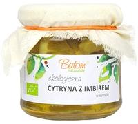 Limón y jengibre en almíbar BIO 220 ml - BATOM