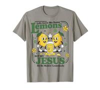 Limonada Vintage But My Jesus He Be Making Lemonade Stand Camiseta