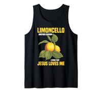 Limoncello Lemon Lover Beber Razón Limoncello Bebida Camiseta sin Mangas
